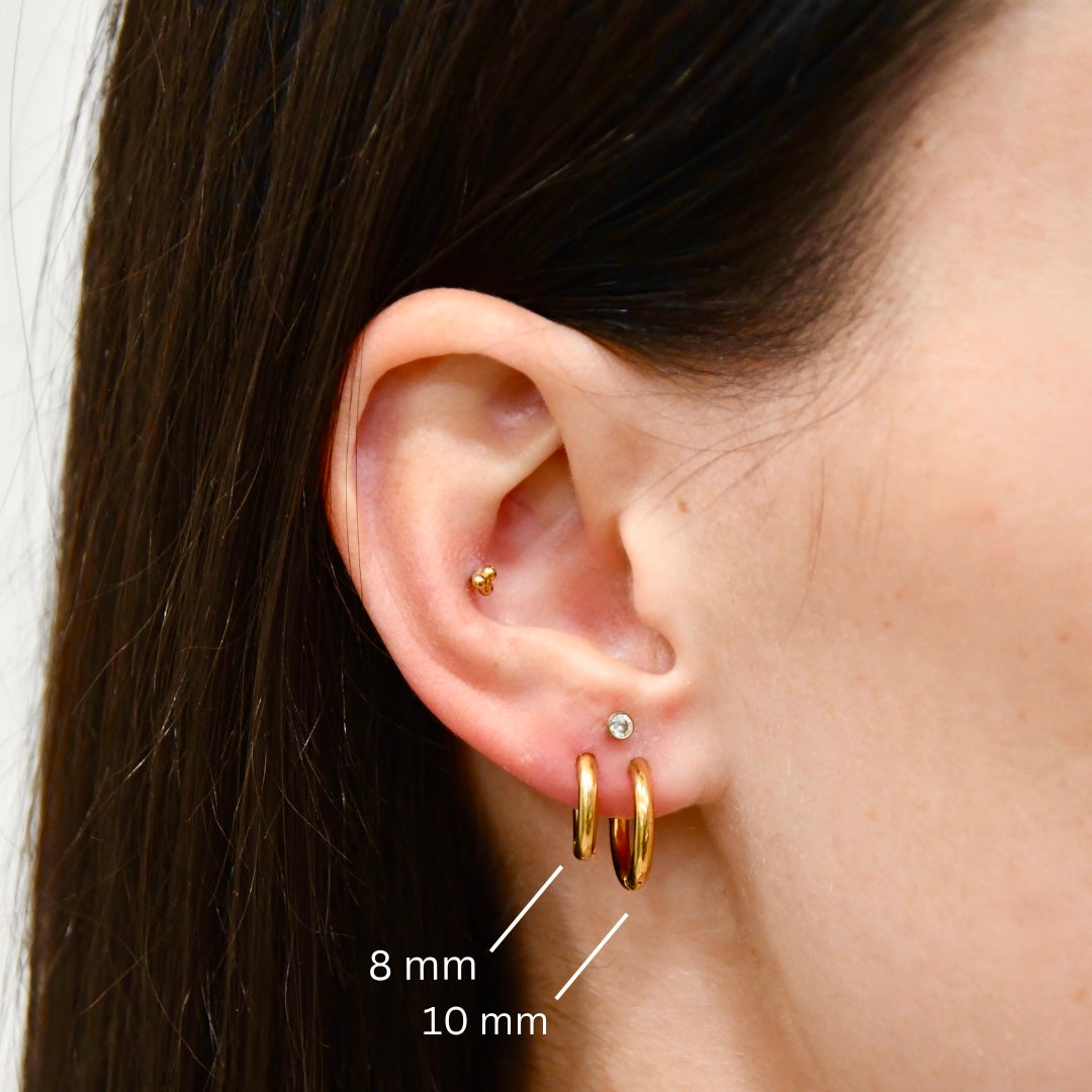 Huggie Hoop Earrings