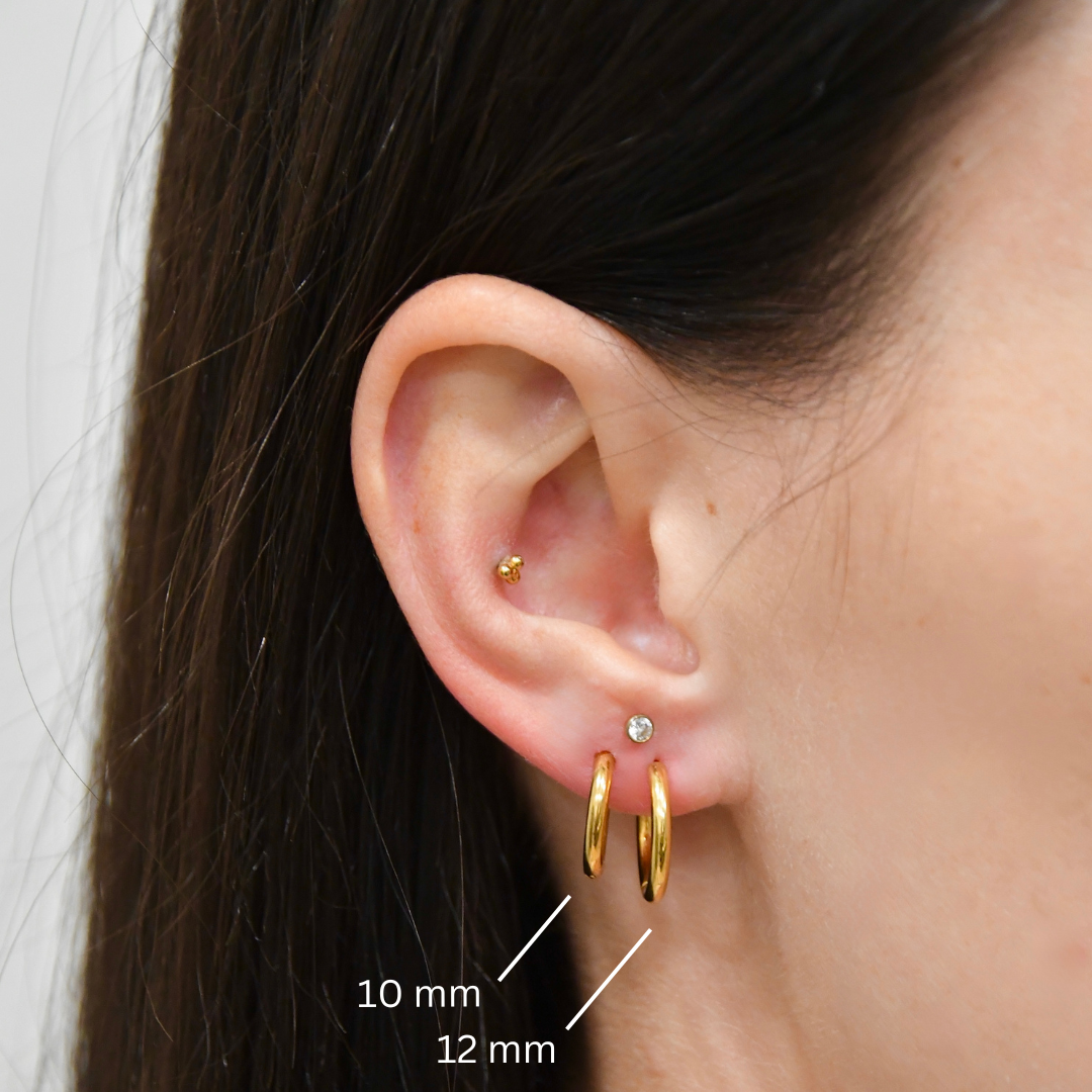 Huggie Hoop Earrings