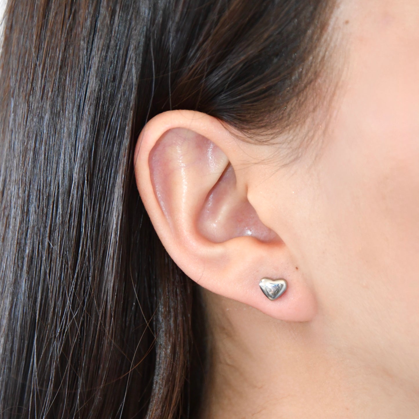 Heart Stud Earrings