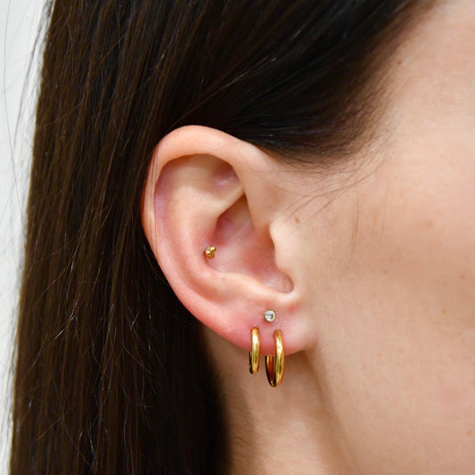 Huggie Hoop Earrings