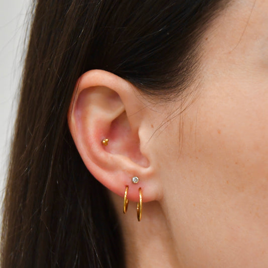Live In Hoop Earrings