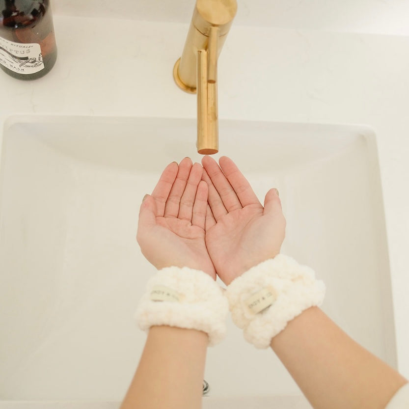 Spa Headband & Wristband Set