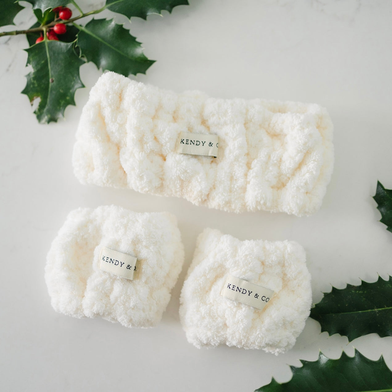 Spa Headband & Wristband Set