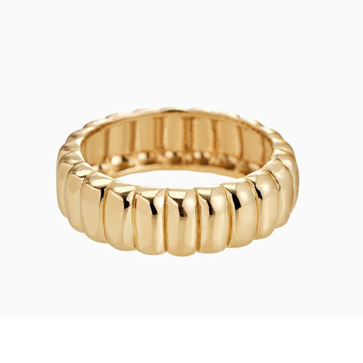 Chunky Ribbed Ring