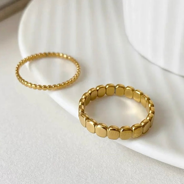 Minimalist Ring Set